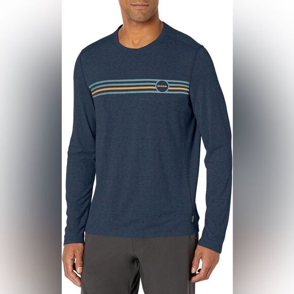Prana Men's Blue Long Sleeve Shirt - Picture 1 of 6